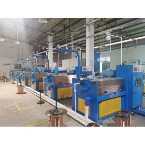 Fine Wire Drawing Machinery , Low Power Copper Wire Making Machine