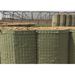 50x50mm Hesco Bastion Barrier System Welded Mesh For Military