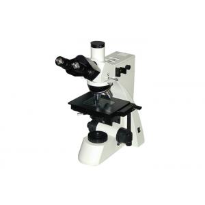 Reflected And Transmitted Upright Metallurgical Microscope With Vertical Illuminator