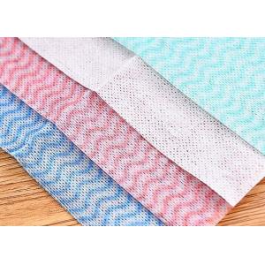 China Water Spiny Cloth Spun Lace Non Woven Fabric Dry Towel Wipe Pot For Kitchen supplier