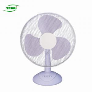 China 12 Volt 24 Volt Solar Table Fan , 16 Oscillating Table Fan Dc Cooler supplier