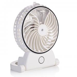 Anti Slip USB Powered Desk Fan Ultrasonic Frequency Multifunctional Indicator