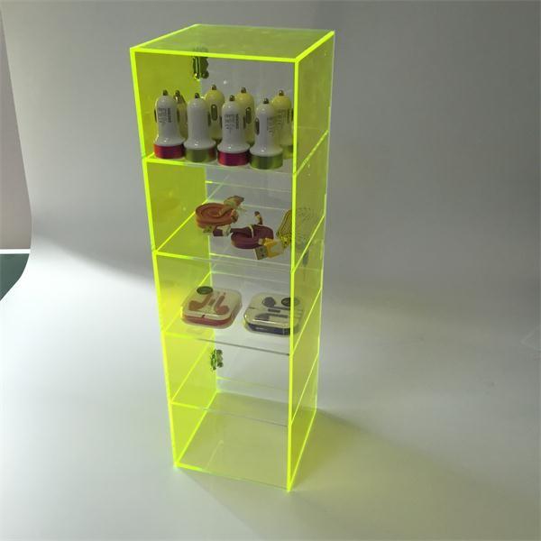 Custom acrylic mobile accessories display stand,cellular accessories rack