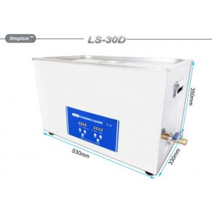 Professional Engine Table Top Ultrasonic Cleaner With Camshaft Rocker Cover 30L 40kHz 600W
