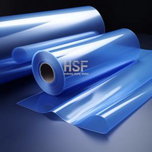 China Clear Blue Static Cling Protective Anti Static Shrink Film 20um supplier
