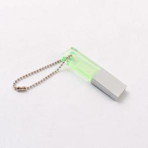 China Crystal UDP Chip Waterproof USB Flash Drive 2.0 Fast Speed Full Memory supplier
