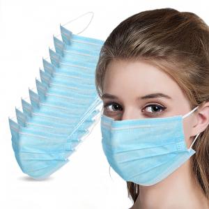 China Anti-Virus Medical Surgical Mask Non Woven 3ply Disposable Surgical Face Mask With Ear loop supplier