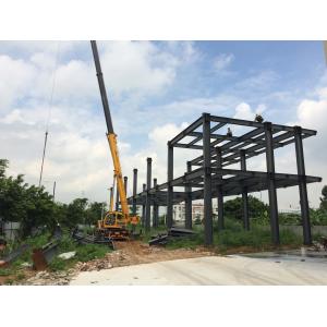 Durable Hot Dipped Galvanized Light Steel Structure Workshop Building With Spacious Layout