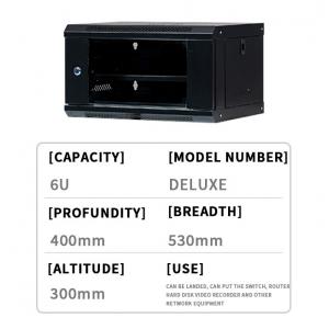 China Streamlined Steel Network Rack With Tool Free Installation Easy Organization supplier