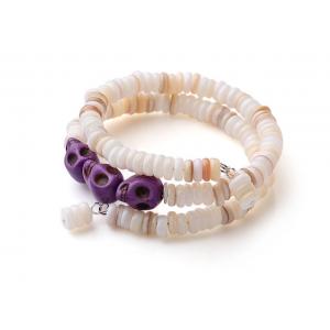 Newest Fashion shell beaded bracelet women Jewelry wholesale from China low MOQ
