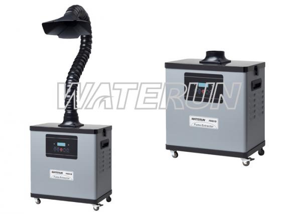 Mobile 110 V Benchtop Solder Fume Extractor For Air Purifying , Fume Extraction