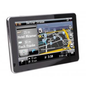 China 5 Inch Portable Car Gps Bluetooth Navigation with WinCE 6.0 Operating System supplier