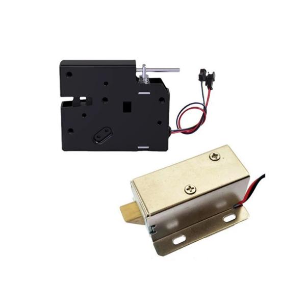 China Open Frame Solenoid Electromagnet with Adjustable Stroke and Copper Winding for 6V 9V 12V DC Applications wholesale