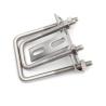 China China Galvanized U Bolt Sizes Auto Part Trailer U-bolt Nut Pipe Clamp High Strength Stainless Steel square U Bolt wholesale