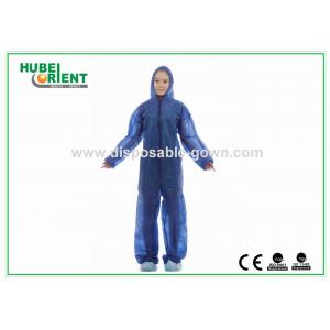 China Roupa descartável das combinações da segurança durável macia para industrial sem capa/Feetcover supplier