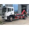 China China Hydraulic Arm Hook Lift Garbage Truck Roll-off 10tons Hook Lifting Garbage Truck wholesale