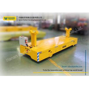China Machinery Heavy Duty Die Carts / Powered Trolley Cart Works Handling Trailer supplier