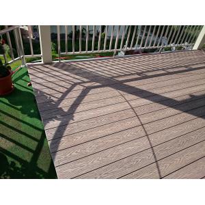 China WPC composite deck boards for wpc stairs lawn decking garden decking boards supplier