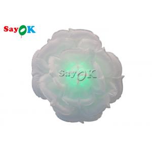 China 1m 3.3ft Inflatable Lighting Decoration Rose Flower Ceiling Wall Hanging Wedding Decor supplier