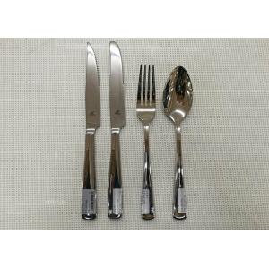 Stainless Steel 304# Flatware Sets Of 20 Pieces Steak Knife Dinner Fork Serving Spoon