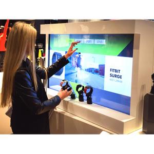 Customized Interactive Retail Store Displays Exhibit Management System Integrating Video Advertising