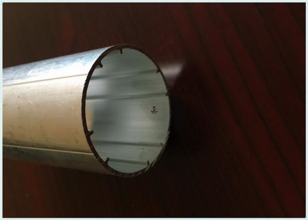 6063 T5/T6 Aluminium Hollow Profile powder Painted Aluminum Tube With CNC