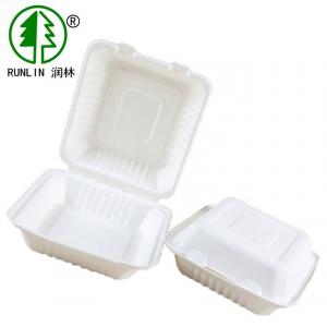 Eco-friendly Products Easy Takeaway Hinged Clamshell Containers