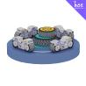 China Customizable LED Merry Go Round Ride with Safety Features wholesale