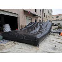 China 5*3*1.5m Pvc Tarpaulin Inflatable Stunt Bag For Bike Stunt Show on sale