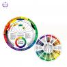 China Mix Round Tattoo Accessories Palette Pigment Color Wheel Paper Card wholesale