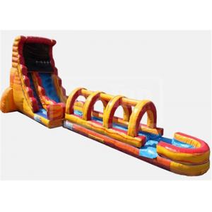 China Obstacle  Jumpy Large Inflatable Water Slide Quick Set Up Conveninet Installation supplier