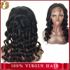 China Real Yaki Brazilian human hair full lace wig for black women,100% natural human hair wig, Cheap silk base full lace wig on sale 