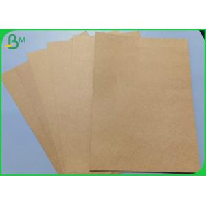 Good Tensile Strength Brown color Virgin Kraft paperboard for luxury Packaging bag