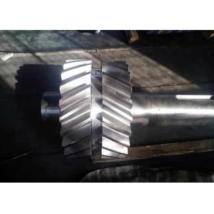 Customized Transmission Gears Forging Steel Double Helical Gear Shaft