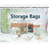 Freezer PE Double Zipper Seal Bag For Packaging Fresh Fruit, Double Color Zip