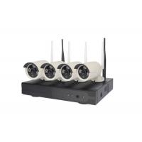 China Night Vision 2MP WiFi CCTV Camera Kit , 4PCS Wireless Outdoor Cctv Camera Kits on sale