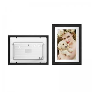China 10.1 Inch Smart Digital Picture Frame IPS LCD Digital Video Photo Frame supplier