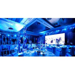 Full Color Indoor Rental LED Display High Contrast Ratio Fast Installation For Wedding
