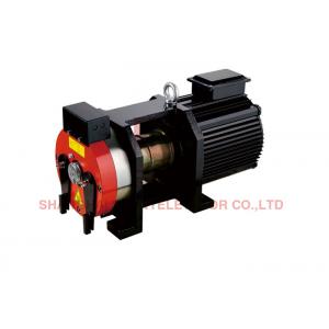 China Roping 2:1 Elevator Gearless Traction Machine For Elevator Components supplier