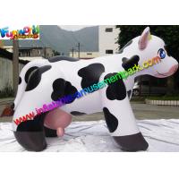 China Cute Dairy Cattle Model Advertising Inflatables Cow For Decoration on sale