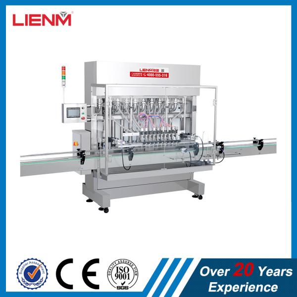 LIENM Automatic 4 Nozzles/heads Shampoo, liquid soap, detergent Filling Capping Machine