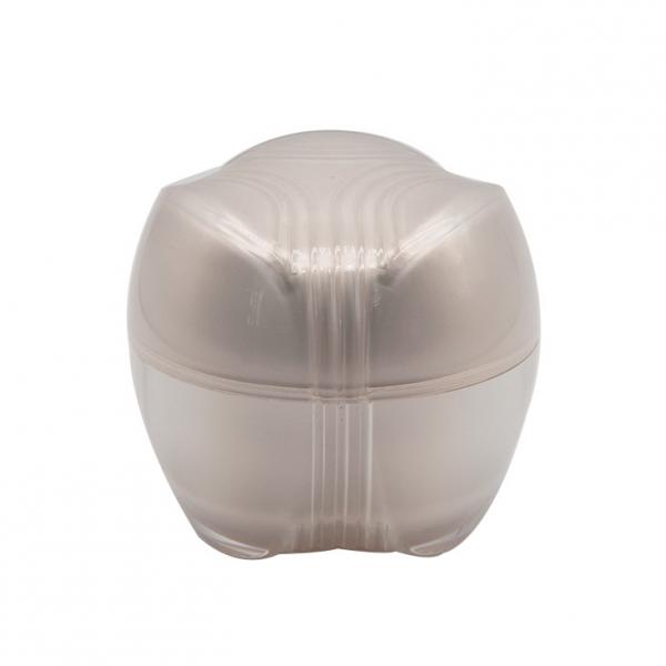 30 g 50 g Fancy Empty Unique Plastic Skincare Jar for Face Cream