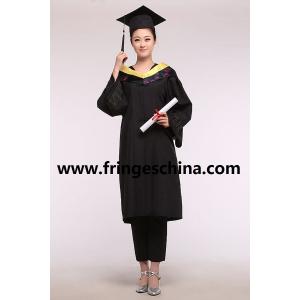 Custom College/University Graduation Gown-100% Matte Polyester Customized Graduation Gown