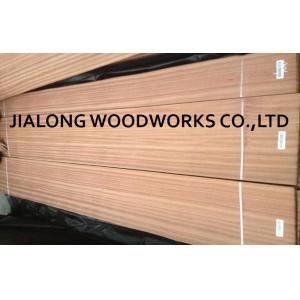 China Sapele Wood Quarter Cut Veneer Sheet Natural Pink For Plywood supplier
