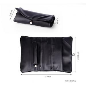 Black Folded Jewellery Bag