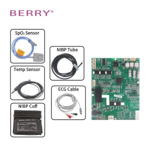 Spo2 Heart Rate Nibp ECG Respiration And Temperature Patient Monitor Module OEM