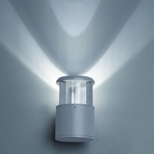 White Outdoor Wall Lantern Lights LED Garden Wall Lights Dia. 80mm Aluminum Alloy