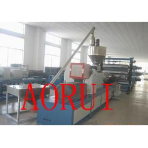 Recycled PET Printing Double Screw Extruder , Stationary Plastic Sheet Machine