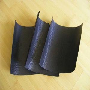 China Geotextile Drainage Fabric / PP Woven Geotexte White , Black , Green supplier