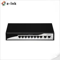 China 2 Port 100BASE T PoE Ethernet Switch Uplink Port Support auto MDI MDIX on sale